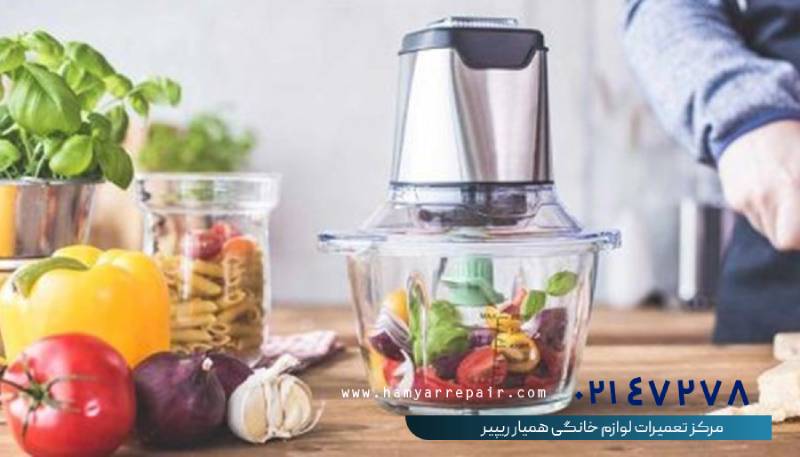 بوی سوختگی از خردکن برقی